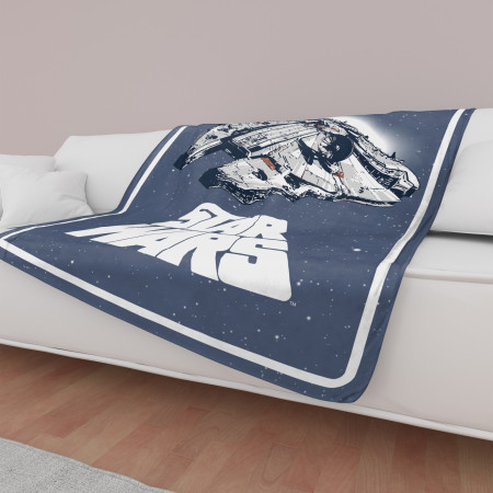 Star Wars Millennium Falcon Throw Blanket